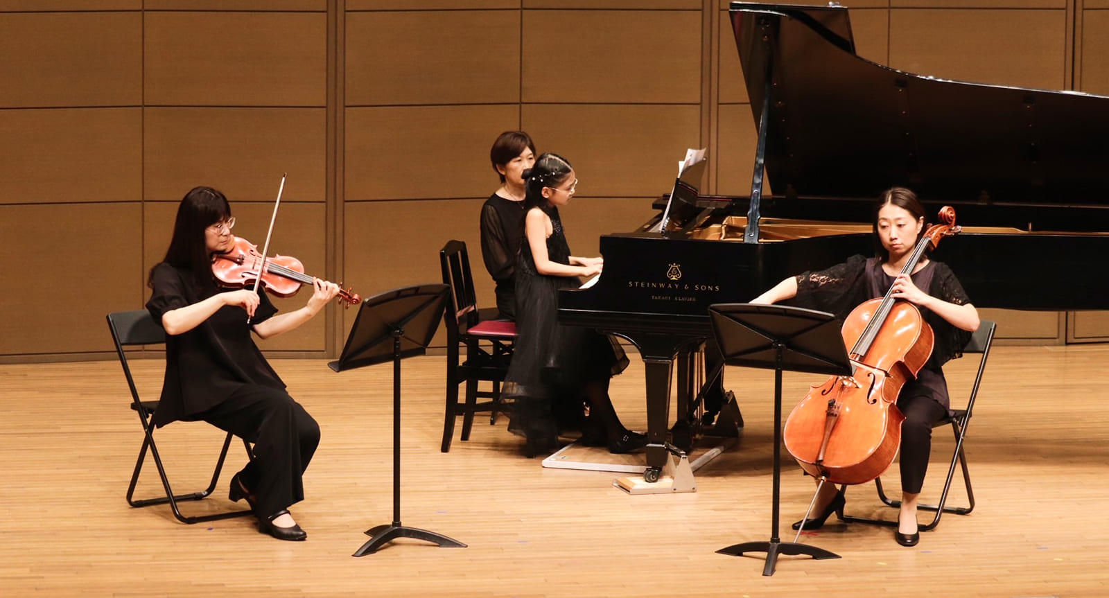 発表会アンサンブルの様子